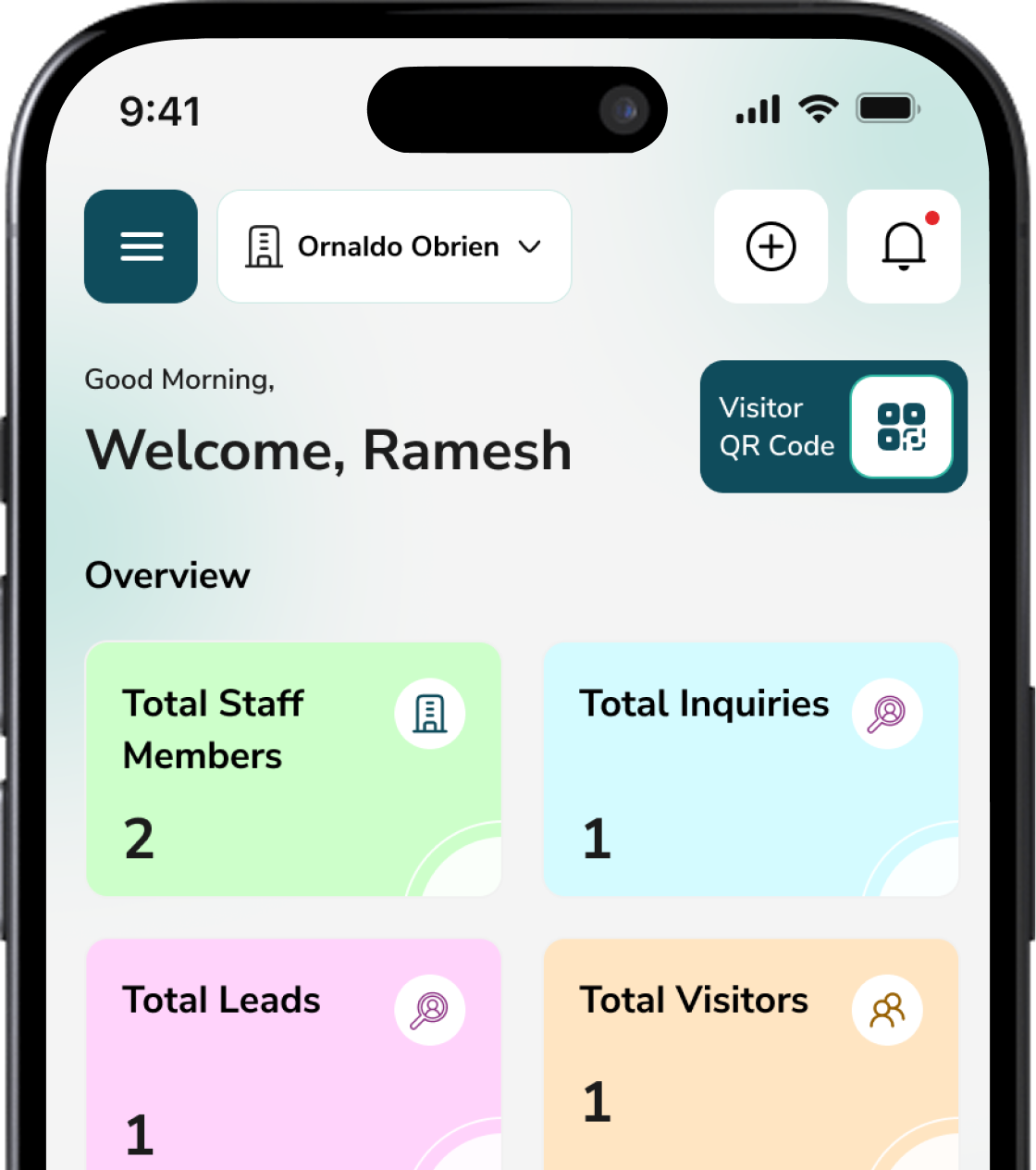 MaintainX Builder app dashboard