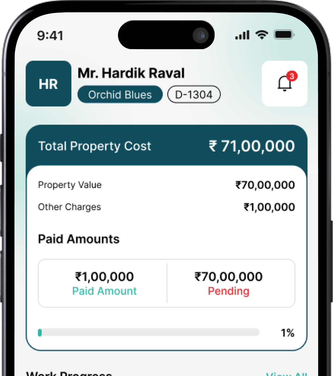 MaintainX Buyer app dashboard
